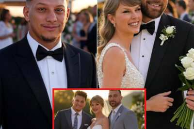 15 minutes ago: Social Media Reacts as Patrick Mahomes Attends Taylor Swift & Travis Kelce’s Indoor Wedding—Without Wife Brittany Mahomes. As videos and photos from the intimate indoor ceremony began circulating online, eagle-eyed fans quickly noticed the Kansas City Chiefs’ superstar quarterback in the background. Dressed in a sleek suit, Mahomes appeared to be enjoying the celebration, but his wife’s absence immediately sparked speculation