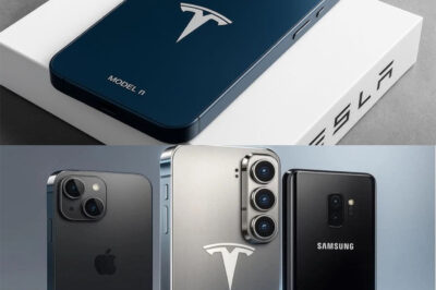 Elon Musk just unveiled the Tesla Starlink Pi Phone 2026—a device that he claims will completely change the idea of a smartphone. Equipped with built-in satellite internet from SpaceX, the device can connect anywhere on Earth. It syncs seamlessly with Tesla vehicles, charges itself using solar power, and has advanced AI capabilities designed to anticipate your needs. But the most intriguing are the secret features that Musk is keeping secret—innovations that are said to be so groundbreaking that they could reshape not only communication but also everyday life. So what’s inside this futuristic device?