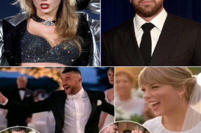 SHOCKER: Did Travis Kelce and Taylor Swift Just Say “I Do” in Secret? Rumors are flying after whispers of a surprise wedding surfaced—complete with star-studded guests and a ceremony no one saw coming. Could the NFL superstar and pop icon really have pulled off the most talked-about wedding of the year in total secrecy? The clues—and the celebrity witnesses—may finally reveal the truth.
