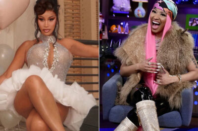 WHEN CARDI B GOES OFF THE INTERNET: A PHOTO OF NICKI MINAJ NEVER SAW.