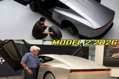 The $15,990 Tesla Model 2 has just been spotted in China—and what the leak reveals could completely rewrite Tesla’s future. With 21 major differences from the Model Y, this prototype proves the company’s most affordable EV isn’t just a rumor—it’s set to debut this November at Elon Musk’s biggest event yet. Caught on video without its usual camouflage, the 2026 Model 2 showcases bold design changes, from a slimmer battery pack to a lighter frame and minimalist dashboard. Some fans are furious over the stripped-down features, while others say it’s the smartest way yet to bring EVs to the masses. Is this Tesla’s most brilliant move—or its riskiest gamble to date? All eyes are on November.