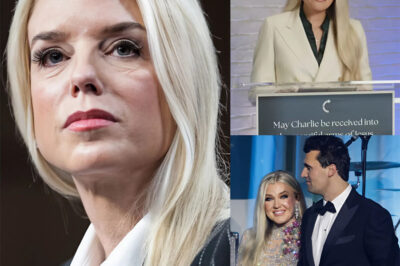 BREAKING: Pam Bondi’s short message to Erika Kirk leaves mourners in tears — just 7 words, but they echoed through the hall like a vow forever…