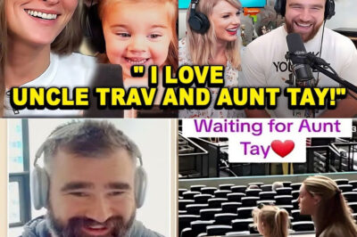 In a heart-melting family moment, little Wyatt Kelce sweetly begged her dad, Jason Kelce, to join Aunt Taylor Swift in Paris — and his reaction left everyone stunned. What did he say, and how did Taylor respond? The unexpected twist has fans buzzing with excitement.