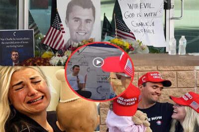 CHARLIE KIRK’S WIFE COLLAPSED IN A SCREAM – A Bullet Through Her Husband’s Neck Left Her Two Young Children Losing Their Father, Her Parents Losing Their Son, and the Whole of America in Shock!