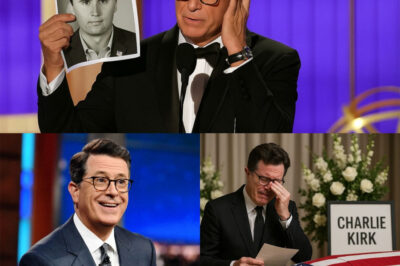 SH0CKING NATIONWIDE BROADCAST: Stephen Colbert Rips Up His Own Show After Charlie Kirk’s Ass@ssination — With Tears and Trembling Hands He Declares “Political Vi0lence Solves NOTHING,” Transforming Late-Night Comedy Into a Historic Moment of National Mourning Watched by Millions