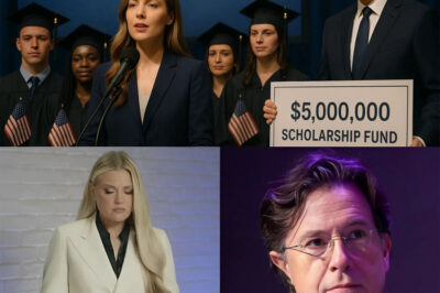 GOOD NEWS: Erika Kirk Vows to Keep Charlie Kirk’s Legacy Alive — Stephen Colbert Makes a Sh0cking Announcement That He Will Donate $5 Million to Fund Scholarships in Charlie’s Name, Support Community Programs, and Work with the Kirk Family to Keep the Movement He Left Behind
