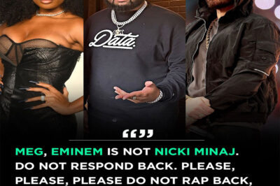 DJ Akademiks is sending out a warning—urging Megan Thee Stallion to stay silent and not fire back at Eminem. But why is he so adamant? What does he know that makes a response from Megan seem like a dangerous move? The backstory—and what could happen if she ignores him—might be bigger than anyone expects.