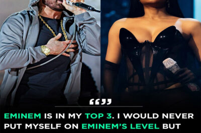 Nicki Minaj just shook the rap world by revealing Eminem is in her Top 3. But what made her rank him so high—and who else earned a spot on her list? The answers might surprise you.