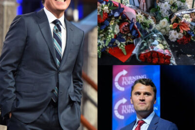 “Stunning Moment: Stephen Colbert Pauses The Late Show to Deliver Unexpected Tribute After Shocking Murder of Charlie Kirk — His Emotional Warning Leaves America Speechless”