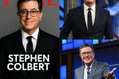 CONGRATULATIONS: Stephen Colbert was just named one of TIME magazine’s 100 most influential people in entertainment — but the story behind the milestone might surprise you