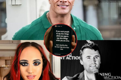 Shockwave Across Wrestling and Politics: Dwayne “The Rock” Johnson’s Daughter Ava Raine Faces Backlash Over Cryptic Post on Charlie Kirk’s Assassination, Raising Questions About Brutal Honesty, Reckless Cruelty, and the Legacy of One of America’s Biggest Icons