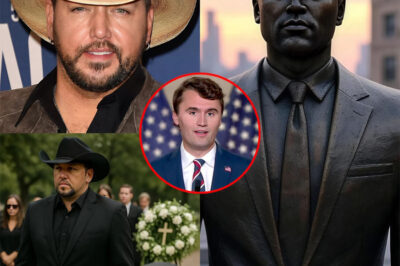 Country star Jason Aldean shared his grief online, writing: “Can’t believe this… Rest in peace, brother.” But what shocked fans even more came during the memorial service, when Aldean announced he would personally commit $2 million to commission a bronze statue in Charlie’s honor, to be placed at the very site where thousands gathered to say their final goodbyes