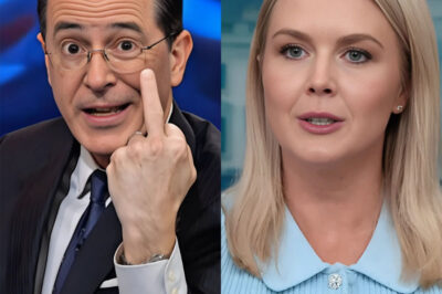 “You Wanted Airtime. Now You’ve Got a Legacy.” — The Night Stephen Colbert Humiliated Karoline Leavitt and Left a Nation Talking