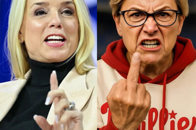 SH0CKING: Pam Bondi’s four words about the “Phillies Karen” saga just sent shockwaves across the nation. Her blunt statement was so piercing that the woman at the center of the scandal fell completely silent and only hours later, her employer confirmed her dismissal.