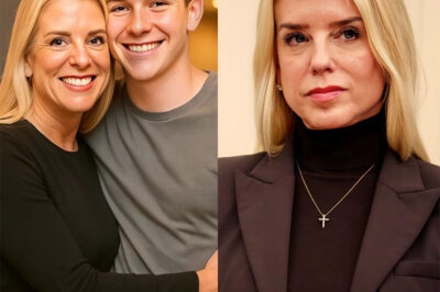 BREAKING: Pam Bondi Kept a Secret for 18 Years — But the Moment a Boy Suddenly Appeared on Stage Left the World Stunned, Silent in Tears… And What He Said Made Everyone Ask: Who Is Pam Bondi Really in This Story?