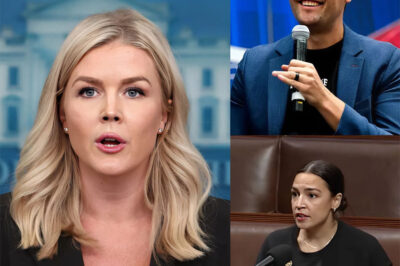 From Shock to Showdown: AOC’s Vote Against Charlie Kirk Resolution Draws a Striking Rebuke from Karoline Leavitt