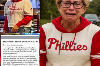 “It’s Mine Now. Don’t Call Me Phillies Karen.” — The Woman’s ‘Apology’ Outside a 10-Year-Old’s Boy Home Ended With a Bold Statement That Silenced an Entire Street