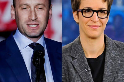 “I Don’t Debate Monsters. I Expose Them.” — Rachel Maddow’s On-Air Takedown Leaves Stephen Miller Shattered and Washington Reeling. He showed up to defend his wife