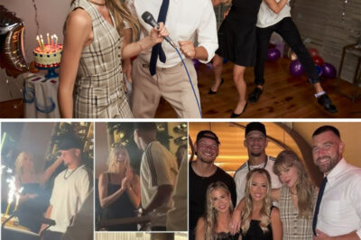 (FULL VIDE0) A full look at Patrick Mahomes’ low-key but heartwarming $3,748 birthday party! Travis Kelce’s memorable message, Brittany’s surprise gift, Taylor Swift’s spontaneous song, and more…