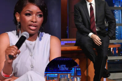 Stephen Colbert Shocks Fans with a Surprising Comeback—But It’s Jasmine Crockett, Not CBS, That’s By His Side!