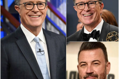 “HE SHOULD HAVE BEEN GIVEN THE NOBEL PEACE PRIZE. AN EMMY IS NOT ENOUGH.” — Jimmy Kimmel’s Latest Statement On Stage, While Colbert Still Held His Trophy, Left America Stunned!