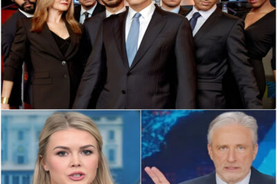 “YOUR BRAIN MISSED HAIR AND MAKEUP.” — What Started as a Joke from Jon Stewart Spiraled Into the Sharpest On-Air Meltdown Karoline Leavitt Has Ever Face