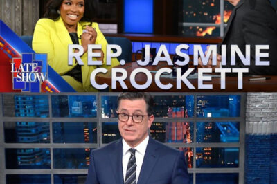Stephen Colbert just rewrote late-night rules with Jasmine Crockett — and Hollywood can’t stop buzzing about the CBS shakeup