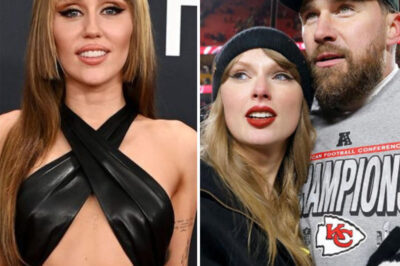 💥 While the media and fans are fixated on Taylor Swift and Travis Kelce’s fairytale engagement, Miley Cyrus suddenly breaks her silence with a cryptic message, hinting at an “unbelievable truth” about the power couple that has set off a storm of speculation.
