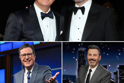 Late-night television has just been rocked to its core. Jimmy Kimmel and Stephen Colbert have stunned Hollywood by walking away from ABC and CBS to form a daring new alliance — a project insiders are calling “Truth News.” The move isn’t just bold; it’s a gamble with their careers, their legacies, and the secrets they’ve uncovered along the way. Panic is spreading through the industry, audiences are left reeling, and the question looms large: is this the collapse of corporate media — or the dawn of something raw, unfiltered, and unstoppable?
