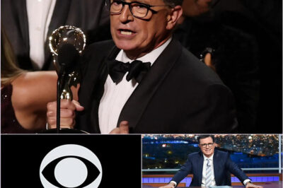 “Canceled… Then Crowned.” — Stephen Colbert’s Late Show Wins Emmy After CBS Axes It, Exposing the Network’s Biggest Lie.