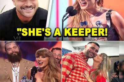 Taylor Swift’s emotional MTV VMAs speech had fans everywhere in tears — but it was Travis Kelce’s reaction afterward that stole the spotlight. His unexpected words left fans reeling and the internet in a frenzy. What did he say that no one saw coming?