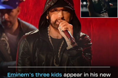Eminem just pulled off the ultimate surprise — all three of his kids appear in his brand-new, star-packed “Houdini” video. But it’s not just their cameo that has fans buzzing. In one fiery verse, Slim Shady jokingly calls them “brats,” leaving viewers wondering: was it pure playfulness, or a deeper message hidden in the lyrics?