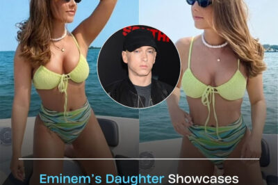 Eminem’s daughter just set the internet ablaze after sharing a jaw-dropping bikini photo from a beach swing — but it’s not just her look that has fans talking.
