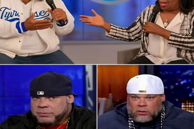 The second Whoopi Goldberg screamed, “CUT IT! GET HIM OFF MY SET!”—it was already too late. Tyrus had just turned The View into ground zero for live-television chaos, and every camera was rolling. “YOU DON’T GET TO LECTURE ME FROM BEHIND A SCRIPT!” he roared, finger aimed squarely at Joy Behar after she took a jab at his beliefs. His voice thundered across the studio: “I’M NOT HERE TO BE LIKED — I’M HERE TO TELL THE TRUTH YOU KEEP BURYING!” The audience froze. The panel sat in stunned silence. Then—absolute eruption. Ana Navarro lunged in, branding him “toxic,” but Tyrus didn’t blink: “TOXIC IS REPEATING LIES FOR RATINGS. I SPEAK FOR PEOPLE WHO ARE SICK OF YOUR FAKE MORALITY!” And then came the moment that will live in daytime TV infamy: Tyrus pushed back his chair, loomed over the table, and hurled his parting shot like a live grenade: “YOU WANTED A CLOWN — BUT YOU GOT A FIGHTER. ENJOY YOUR SCRIPTED SHOW. I’M OUT.” With that, he walked off, leaving the set in shambles. Social media went nuclear. Fans split down the middle. But one thing’s undeniable: Tyrus didn’t just exit The View—he blew the doors off the entire format