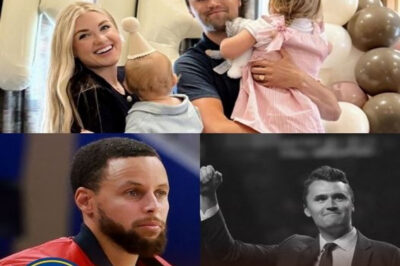 For years, Stephen Curry was the NBA’s untouchable golden boy — flawless on the court, spotless off it. But in just seven haunting words, he may have shattered that image forever. His cryptic, live-televised remark about the shocking murder of Charlie Kirk has left fans, critics, and even teammates stunned. What did Curry mean? Was it a slip, a warning, or something far darker? Our investigation unpacks the eerie broadcast moment that froze the nation — and the unsettling possibilities hiding behind his words.
