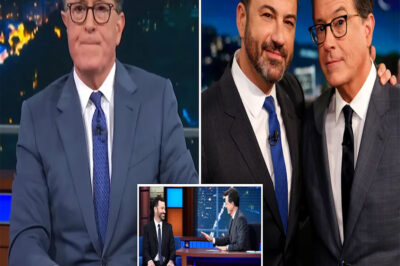 Jimmy Kimmel has finally broken his silence — and his warning to CBS is sending shockwaves through Hollywood. Just hours after The Late Show was yanked off the air without warning, Kimmel didn’t play nice. Instead, he aimed straight at the network: “You don’t cancel Colbert unless you’re scared of what he’s about to say.” Then came the words that left the industry buzzing: “This wasn’t about ratings. It was about control.” Now, whispers are spreading — what was Colbert about to expose, and could Kimmel be the next target?