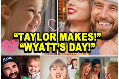 Taylor Swift just stunned everyone with an over-the-top gift for baby Wyatt Kelce—one that had the entire room bursting with laughter. But was it a heartfelt gesture straight from the heart, or a clever PR move with a hidden message? Fans and celebrities alike are buzzing, dissecting the surprise and debating what Swift really meant by it. Could this be her boldest personal statement yet?