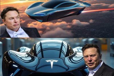 BREAKING: Elon Musk Reveals Futuristic “Engineless” Flying Car Powered by Magnetic Waves