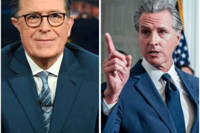 Gavin Newsom steps into the spotlight as Stephen Colbert delivers a late night takedown that has everyone talking.