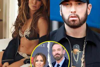 Whispers are spreading fast: could Eminem really be setting his sights on Jennifer Lopez in the wake of her split from Ben Affleck? The idea sounds almost too wild to be true—but insiders hint there may be more to the story than meets the eye. What’s fueling the buzz, and is there a hidden connection between the rapper and the pop icon that fans never saw coming? The answer could send shockwaves through Hollywood.
