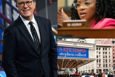 Breaking News: Colbert’s Silent Countdown Ends in an Explosive Move with Jasmine Crockett That CBS Never Saw Coming.