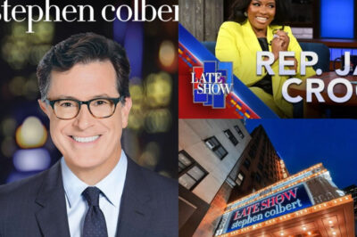 Stephen Colbert’s Bold Comeback with Jasmine Crockett Promises Raw Truth and Unfiltered Commentary, Teasing Bombshell on Hollywood’s Political Ties.