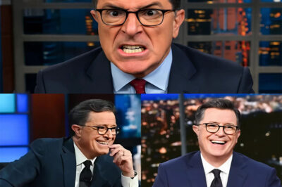 “Late-night television has been rocked to its core: during a shocking live broadcast, Stephen Colbert suddenly walked off The Late Show set, leaving the audience and crew frozen as the cameras kept rolling. Within minutes, rumors exploded — was it a hidden feud, a personal crisis, or something no one ever imagined? Social media erupted, industry insiders scrambled, and viewers everywhere were left asking the same question: what pushed America’s favorite host to his breaking point? One thing is certain — this moment will be remembered as the night Colbert changed late-night forever. But the real mystery remains: will he return, or has an era come to a stunning end?”