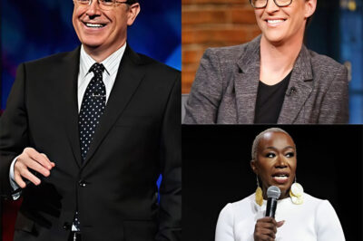 A television earthquake is unfolding—Stephen Colbert, Rachel Maddow, and Joy Reid have joined forces in what insiders are calling the most audacious late-night experiment in decades. This isn’t just a new show—it’s a direct challenge to the media giants that have long dominated the conversation. But in an age of “truth-washing” and spin, what exactly are they planning—and how far will they push to disrupt the status quo?
