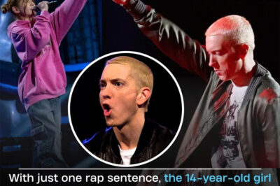 With just one rap, a 14-year-old girl shocked the entire school, causing all the judges to turn their chairs. Her powerful performance of Eminem’s “Mockingbird” not only impressed but also excited the entire audience. What was it about that rap that immediately caught everyone’s attention?
