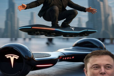 BREAKING: Tesla’s First Flying Hoverboard Finally Revealed — Elon Musk Shows What’s Inside! .