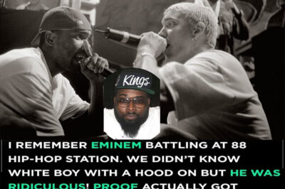 In a newly released interview, Poison Pen shares the shocking story of the night Eminem and Big Proof took their lyrical war to the streets — confronting rappers right outside the legendary Hip-Hop Radio Station 88. What happened in that raw, uncensored confrontation, and who dared stand up to them?
