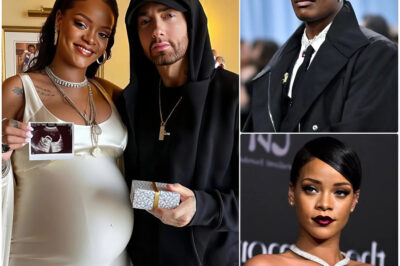 Shocking Secret Leaked: A Phone Call Between Eminem And Rihanna Exposed, Revealing A Shadowy Relationship Spanning Years. The Truth Behind The Story Has Left Fans In Shock. Just Five Minutes Later, A$ap Rocky Broke The Silence With A Cold Eleven-word Statement That Forced Rihanna Into Silence… Full Details Below.