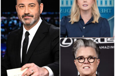 She hit Jimmy Kimmel with a brutal jab, mocking his jokes as “tired” and calling him a coward for leaving America. But what she didn’t expect was Rosie O’Donnell, waiting in the wings, ready to ambush her on live television. In a matter of moments, the clash escalated from stinging words to a full-blown takedown—threatening not just her career but her marriage, too. What happened on that stage has been called the showdown of the year—and the fallout is only just beginning.