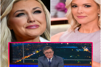 “DRAMA HITS HISTORY!” The debut of The Charlie Kirk Show with Erika Kirk and Megyn Kelly didn’t just premiere — it detonated. Overnight, it racked up a staggering 1 BILLION views, leaving fans calling it the “miracle of the century,” the TV industry scrambling in panic, and rivals fuming. But not everyone was cheering. Stephen Colbert blasted it live, sneering: “A ridiculous farce, using sympathy to gain cheap views!” And from that moment, the debate ignited: is this groundbreaking free speech… or a cynical exploitation of grief for ratings? The clash is tearing through media, dividing audiences, and sparking a storm that could redefine the future of television itself